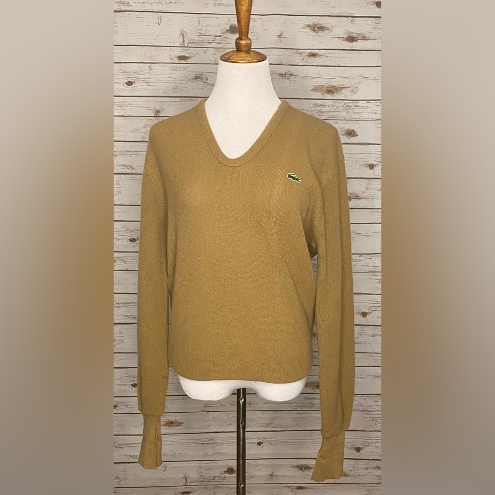 Vintage Izod/Lacoste V-neck sweater